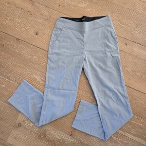 Simply Vera Vera Wang Light Gray Straight-Leg Dress Pants